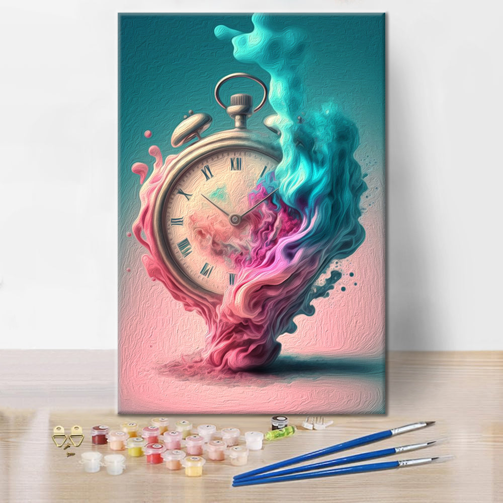 Reloj – Pintar por números
