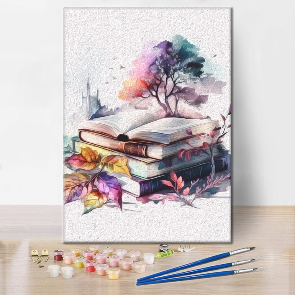 Waterverfboeken - schilderen op nummer