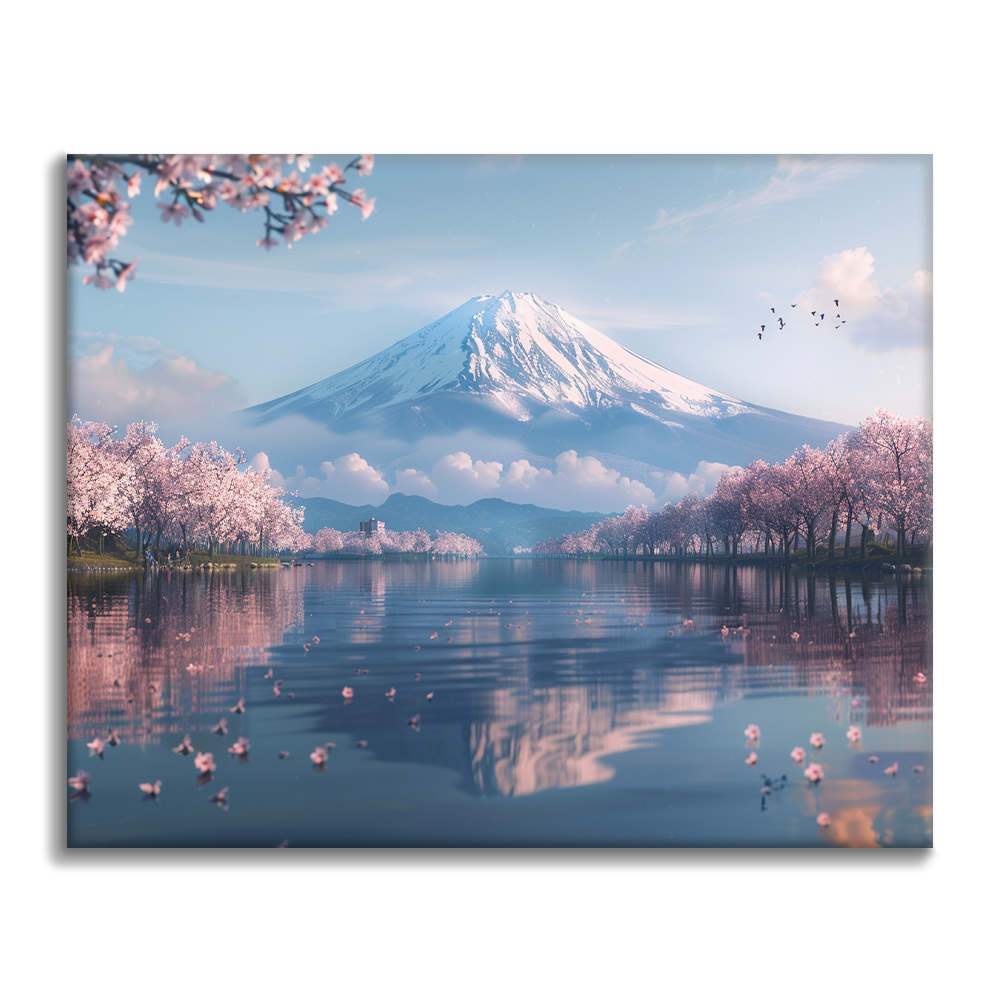 Fuji – Schilderen op nummer