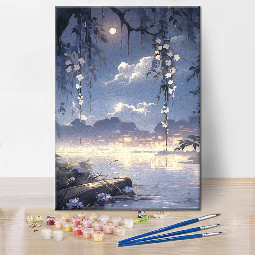 Familia Luz de Luna - Pintar por números