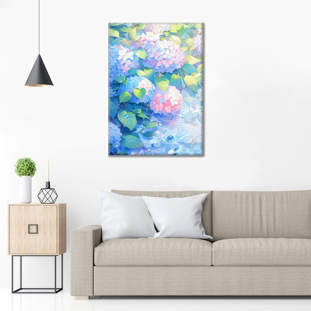 Witlichtbloem – Schilderen op nummer