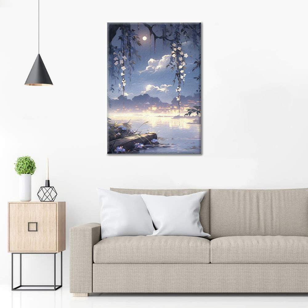 Familia Luz de Luna - Pintar por números