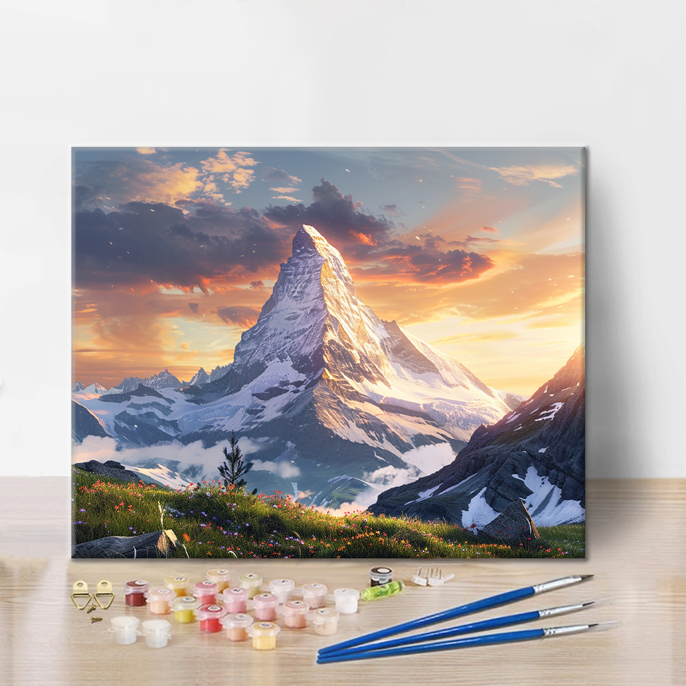 Matterhorn – pintar por números
