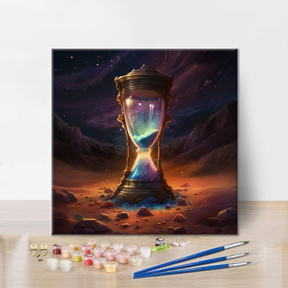 Reloj de arena mágico - Pintar por números