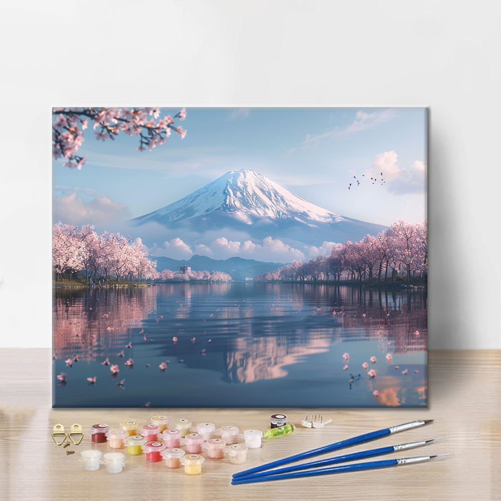 Fuji – Schilderen op nummer
