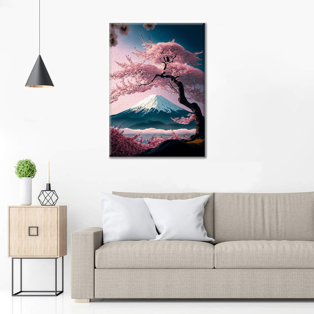 Flor de cerezo - Pintura por números