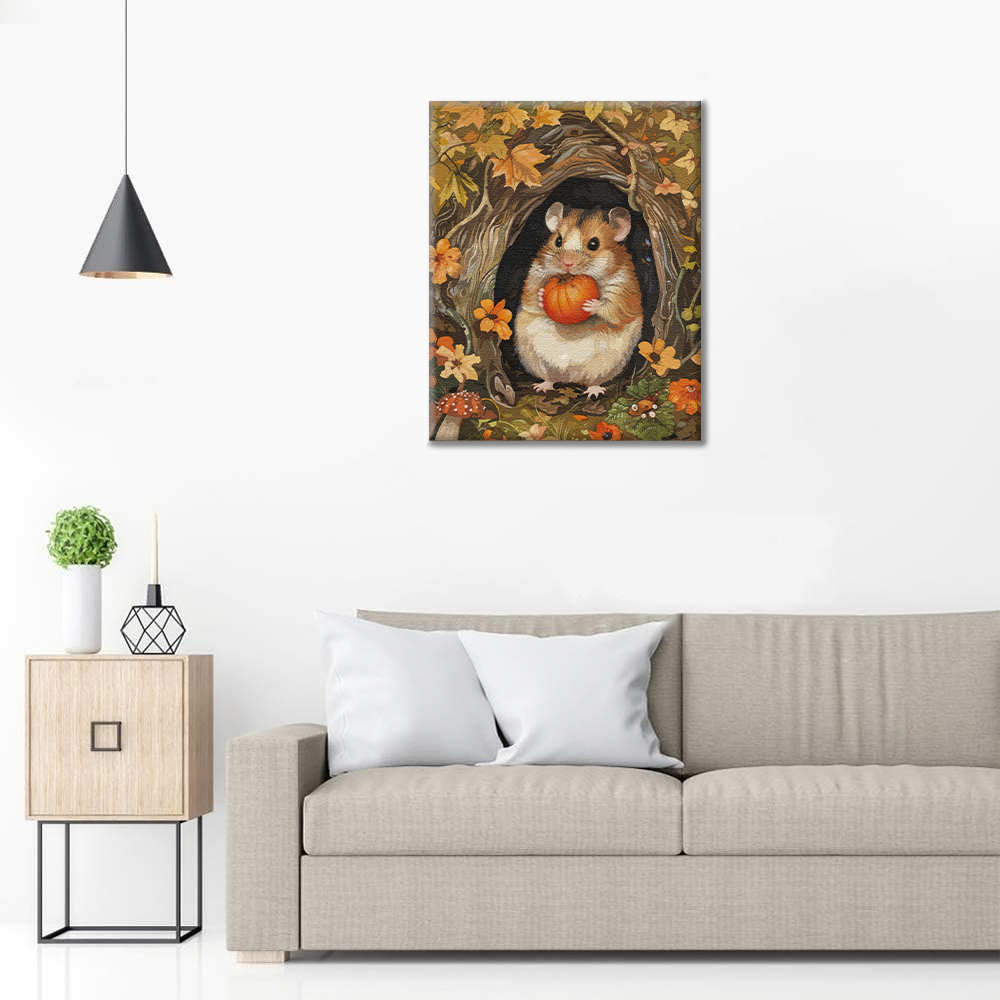 Kleine hamster – Schilderen op nummer