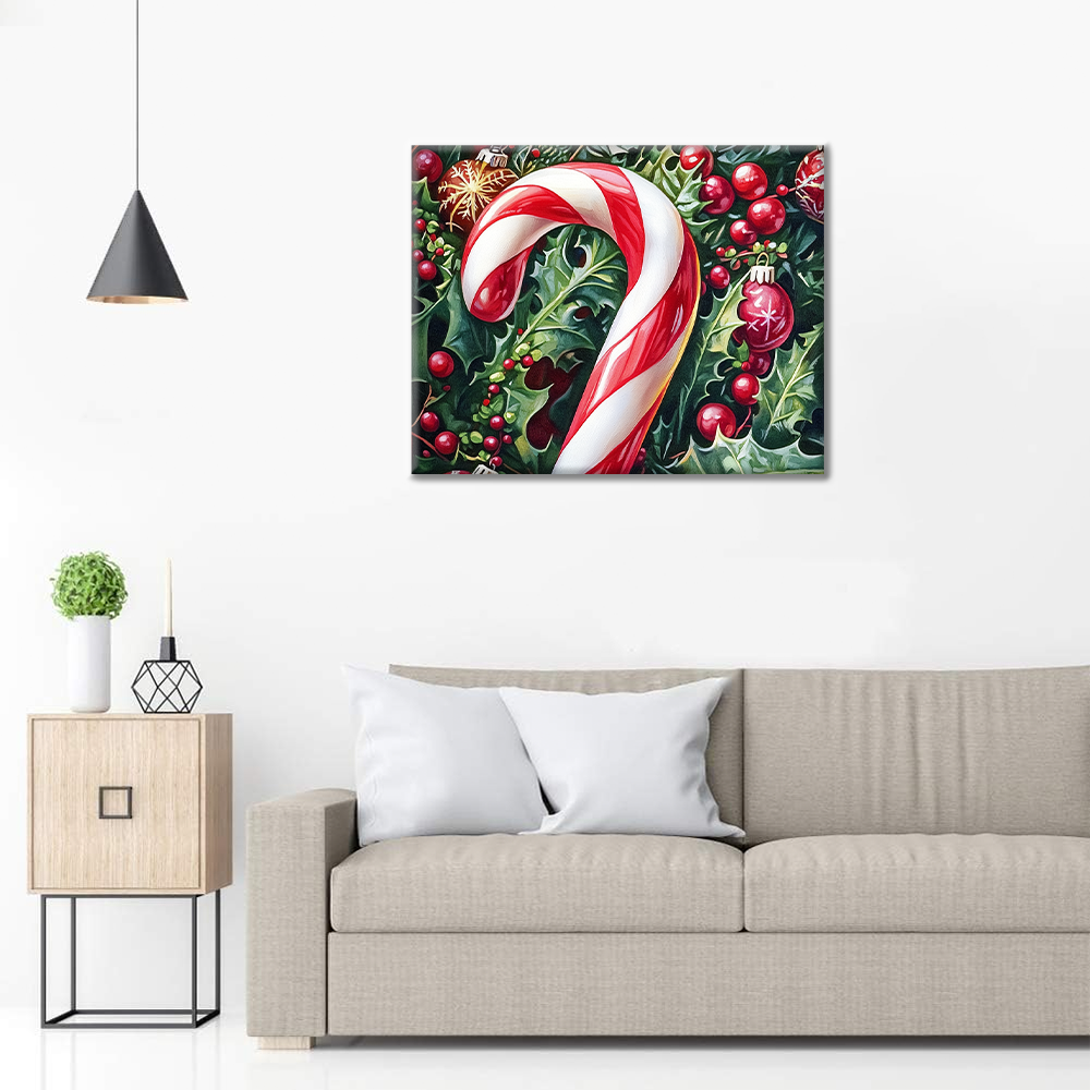 Kerstsnoepjes – Schilderen op nummer