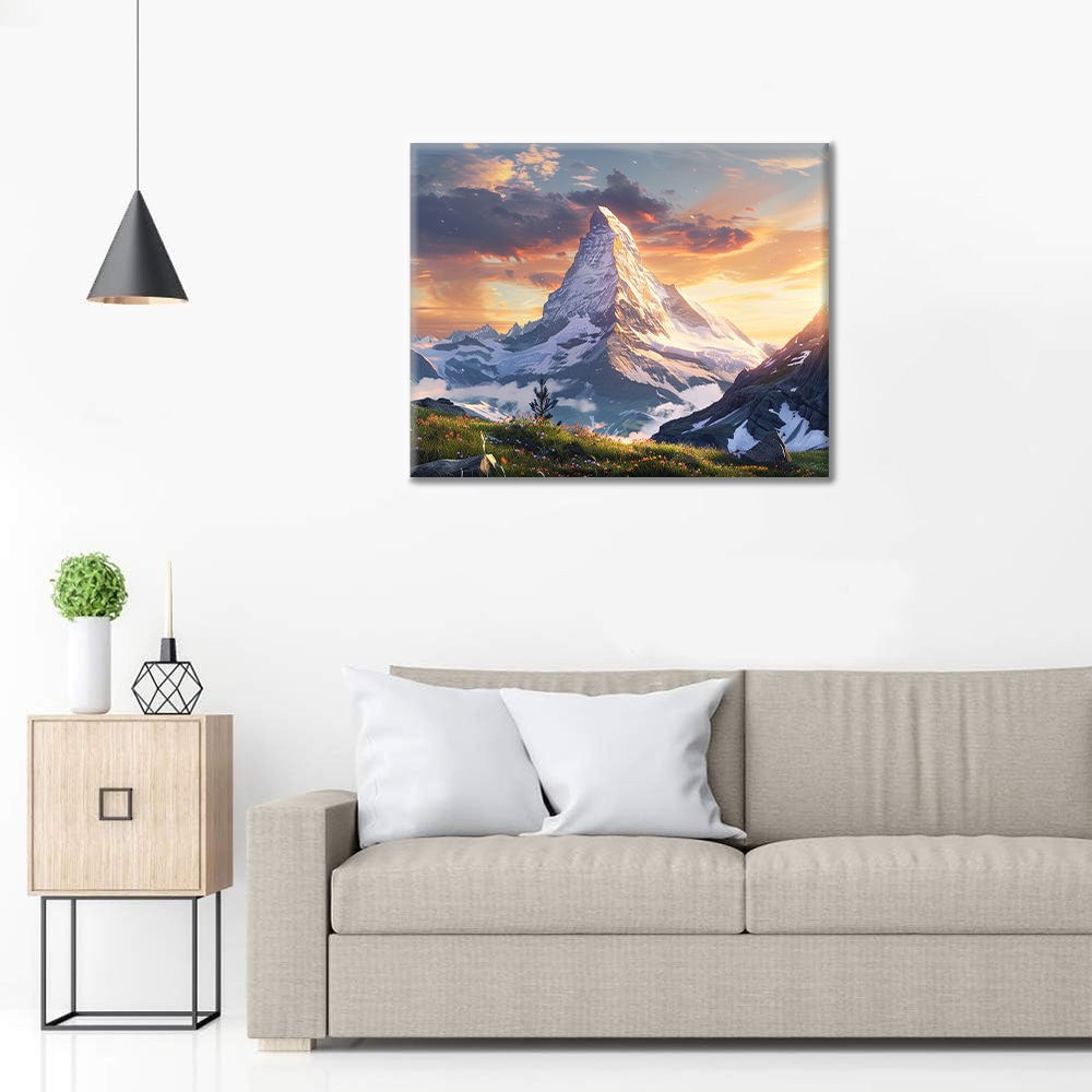 Matterhorn – pintar por números