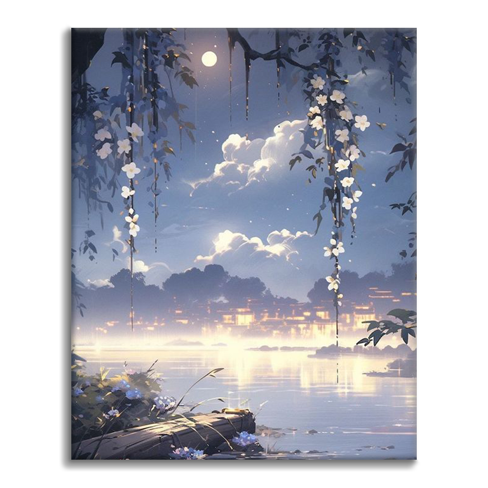 Familia Luz de Luna - Pintar por números