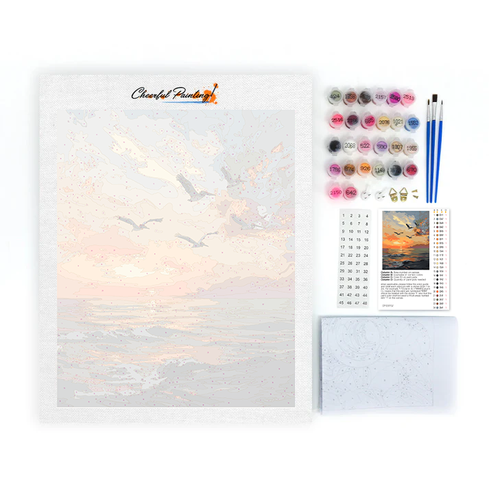 Pelícanos – Pintar por números
