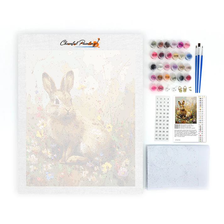Hase – Malen nach Zahlen