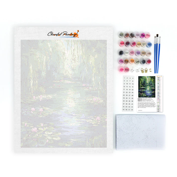 Nenúfar – Pintar por números