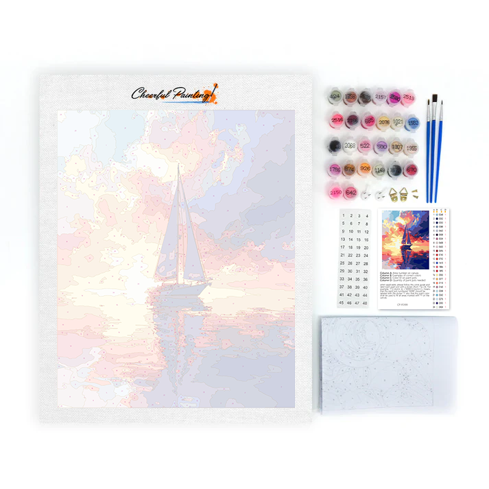 Velero – Pintar por números
