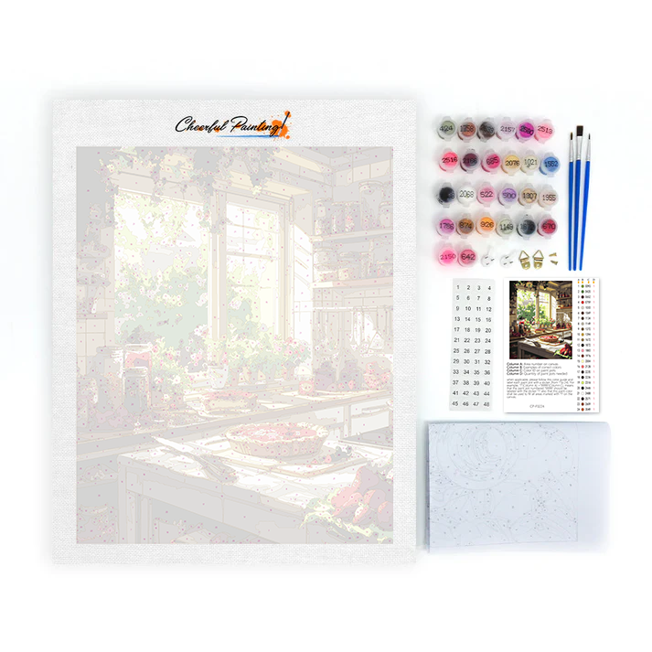 Cocina de postres – pintar por números