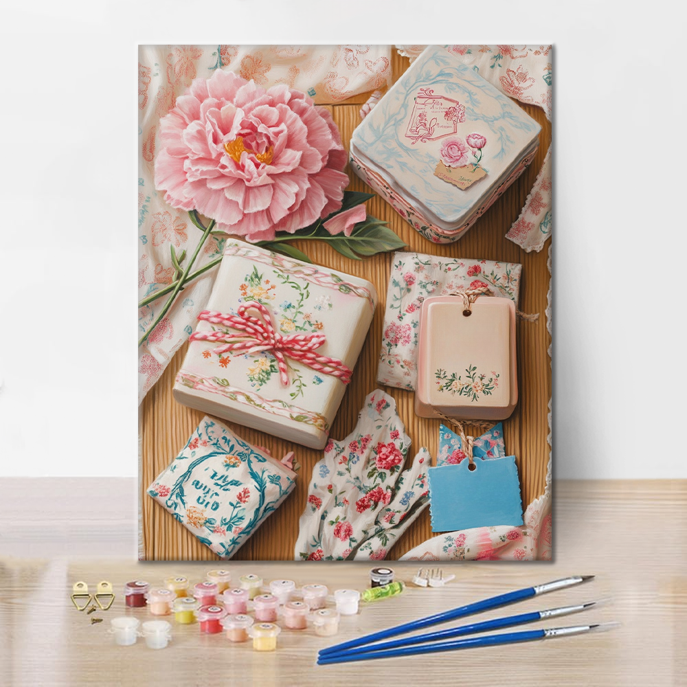Geschenk – Malen nach Zahlen