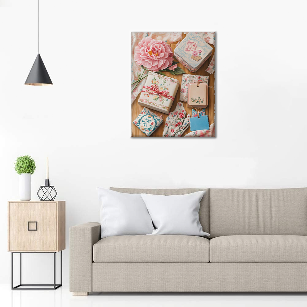 Geschenk – Malen nach Zahlen