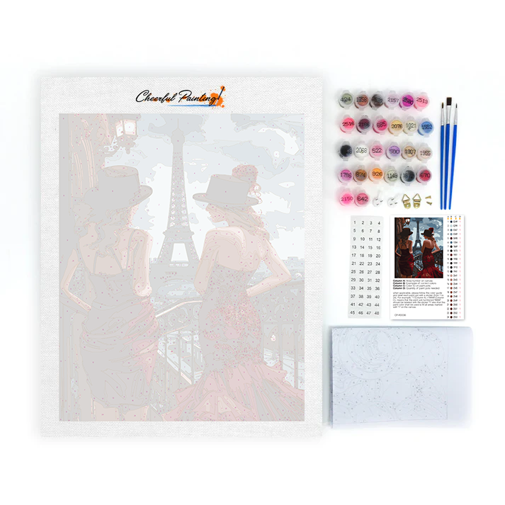 Parisienne - Schilderen op nummer
