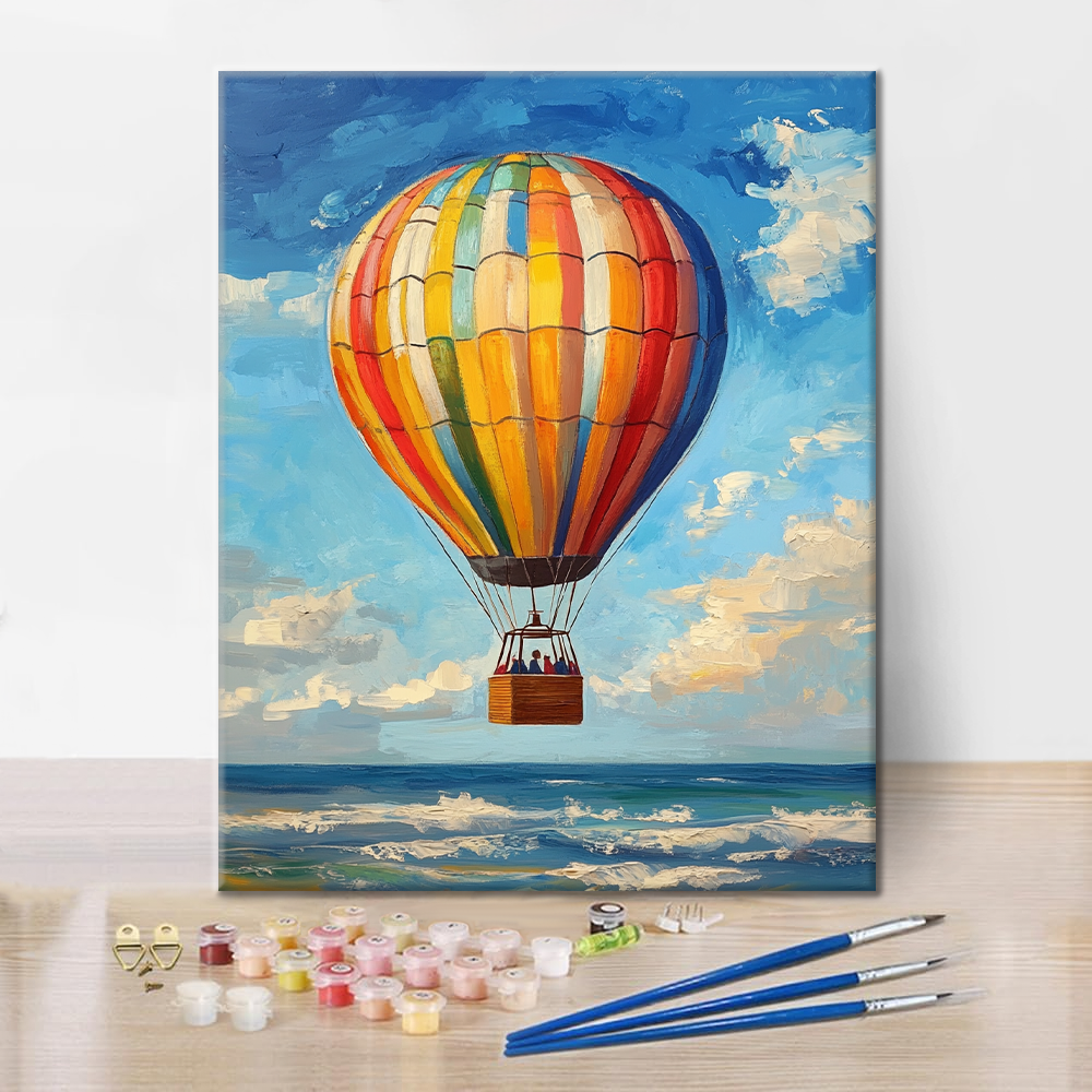 Meeresballons - Malen nach Zahlen