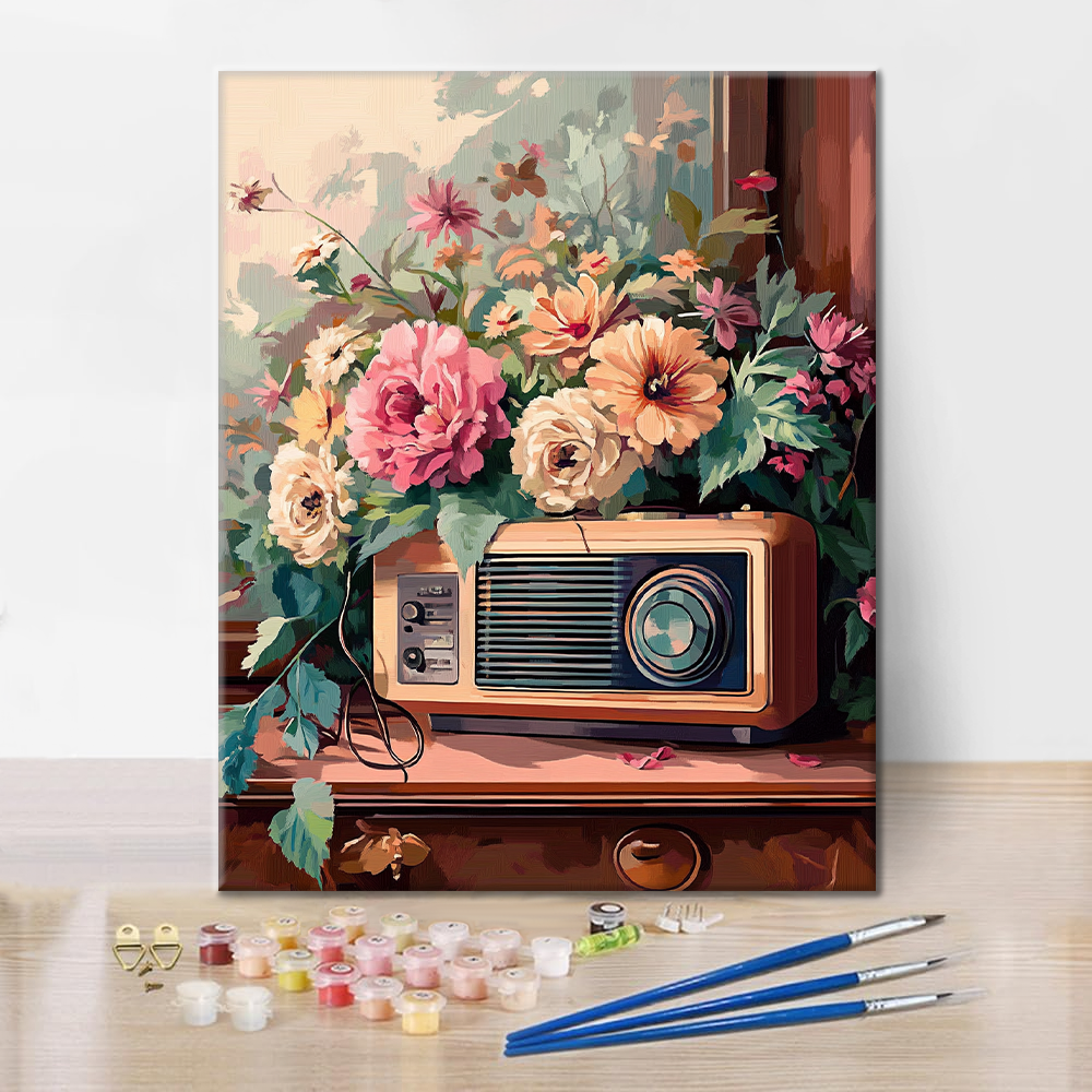 Vintage Melody - Malen nach Zahlen
