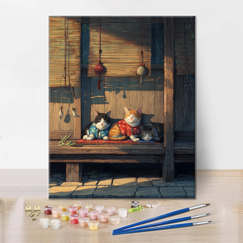 Lazy Afternoon - Malen nach Zahlen