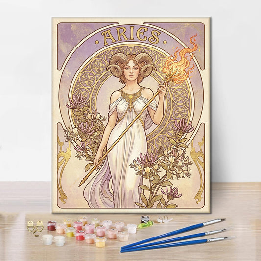 Widder – Malen nach Zahlen