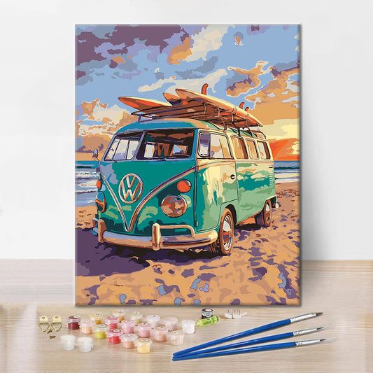 Kombi - Malen nach Zahlen