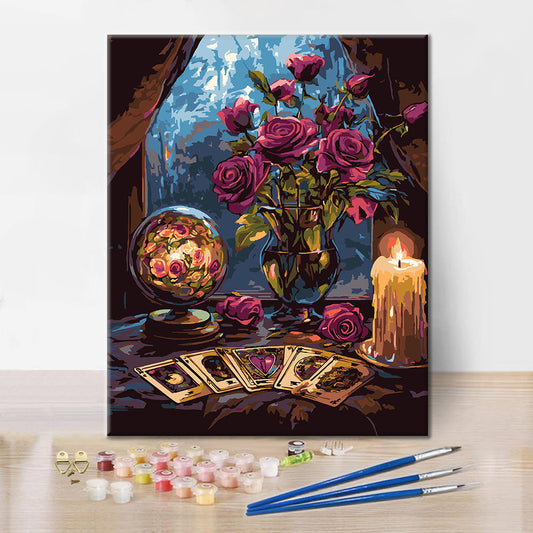 Tarotkarten-Lesung – Malen nach Zahlen