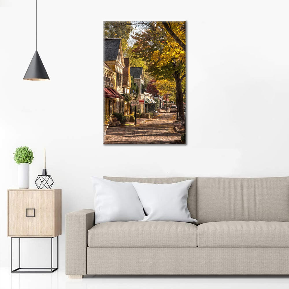 Stadtstraßen - Malen nach Zahlen