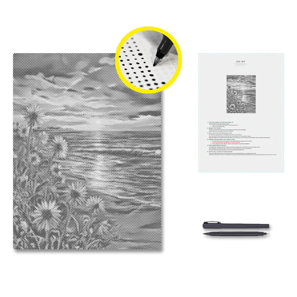 Golden Shore – Punktmalerei