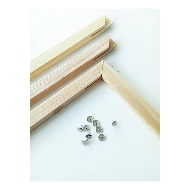 DIY Holzrahmen, bereit zur Montage