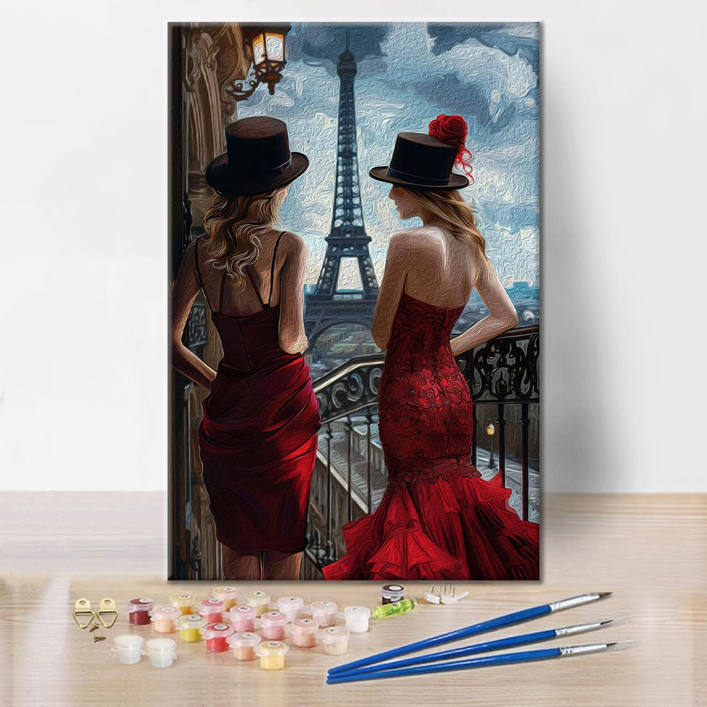 Parisienne - Schilderen op nummer
