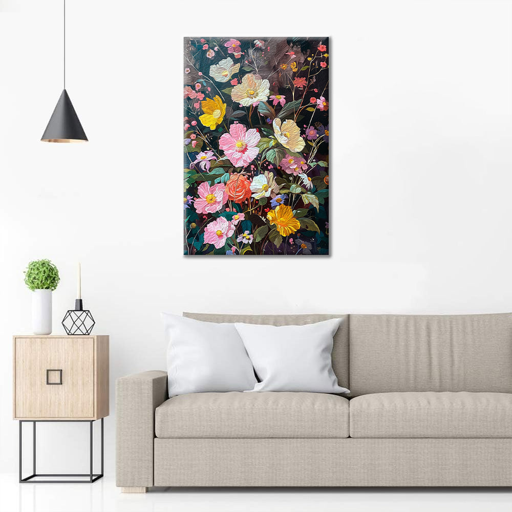 Flores silvestres - Pintar por números