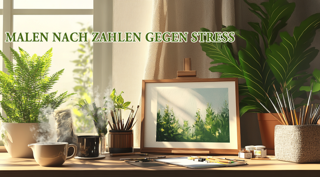 Warum ist Malen nach Zahlen ein wirksames Mittel gegen Angst und Stress?