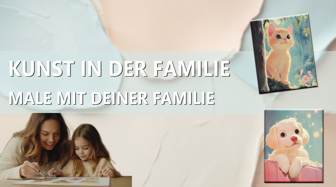Mit der Familie malen nach Zahlen: Eine kreative Reise gemeinsam 🖼️👨‍👩‍👧
