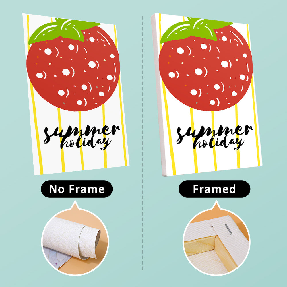 Sommerfrucht – Malen nach Zahlen