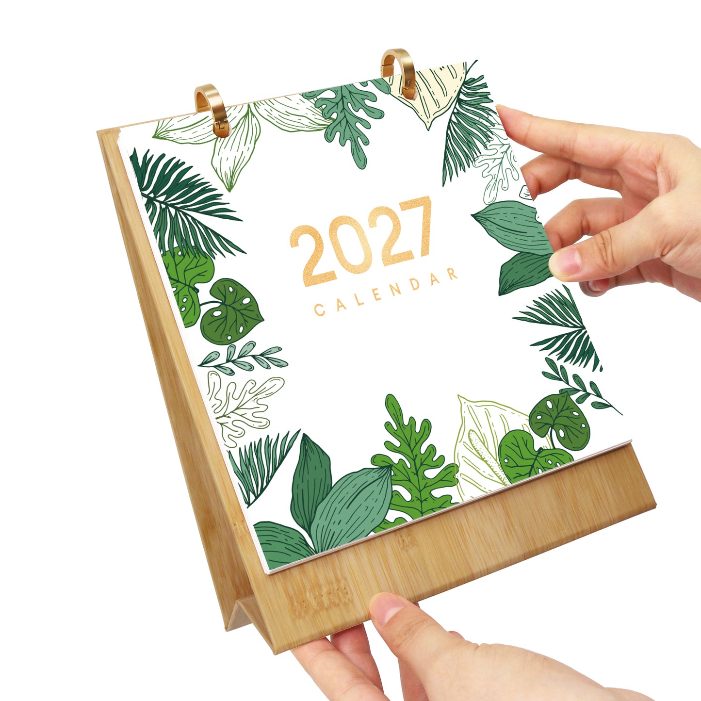 Pflanzen-Edition – 2027 Malen nach Zahlen Tischkalender