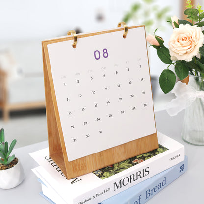 Blumen-Edition – 2027 Malen nach Zahlen Tischkalender