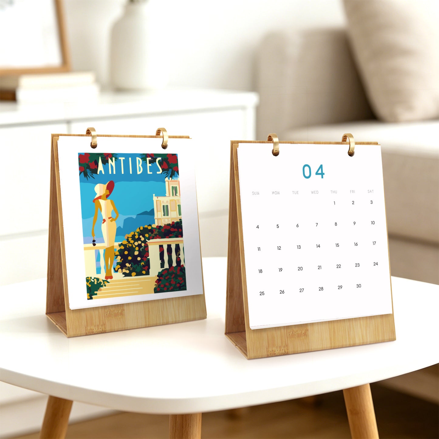 Weltreise-Edition – 2027 Malen nach Zahlen Tischkalender