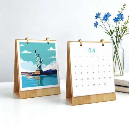 Reise-Edition – 2027 Malen nach Zahlen Tischkalender