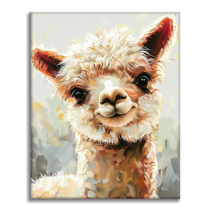 Alpaca – schilderen op nummer