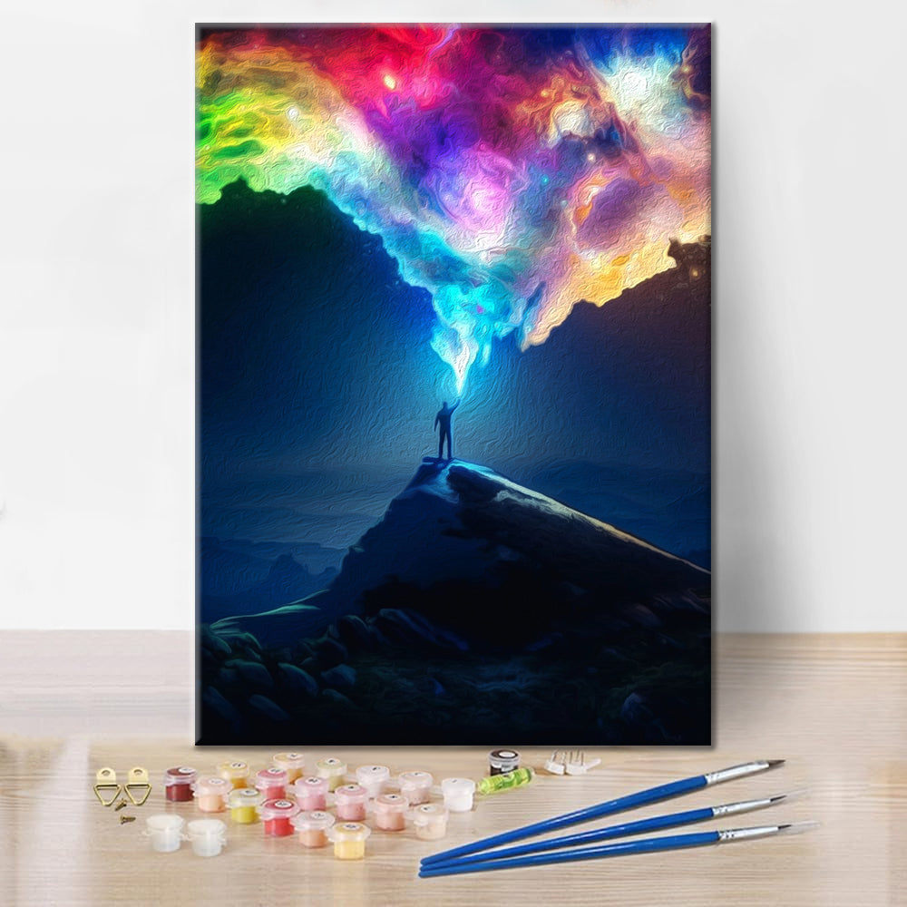 Colores del espacio – Pintar por números