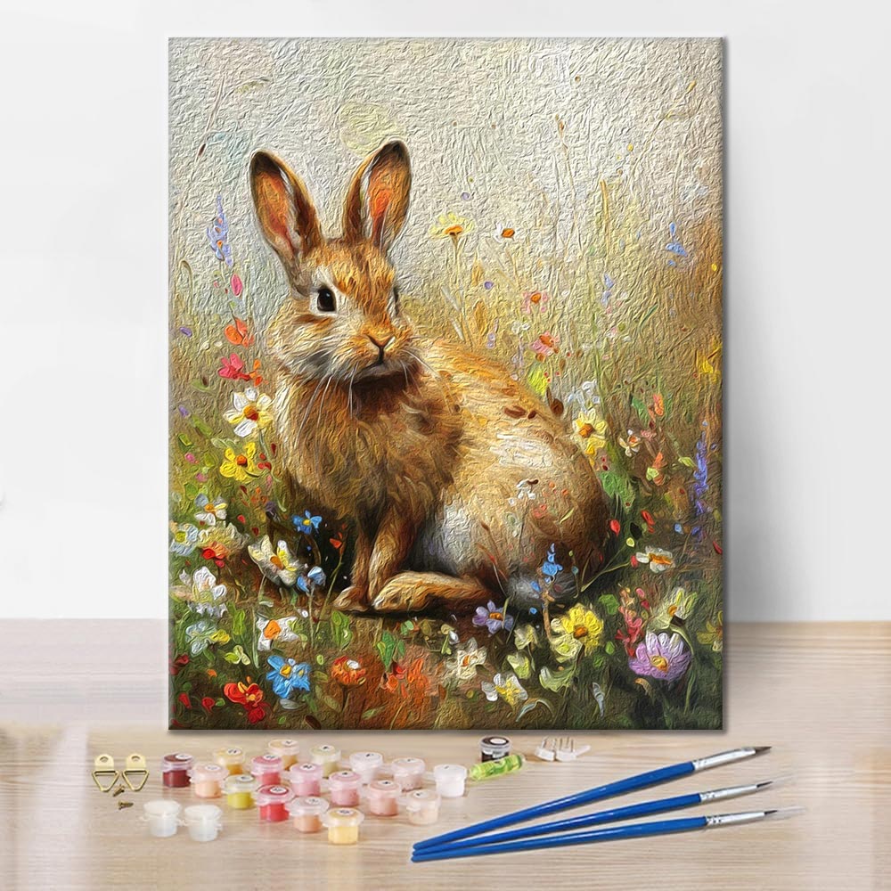 Hase – Malen nach Zahlen