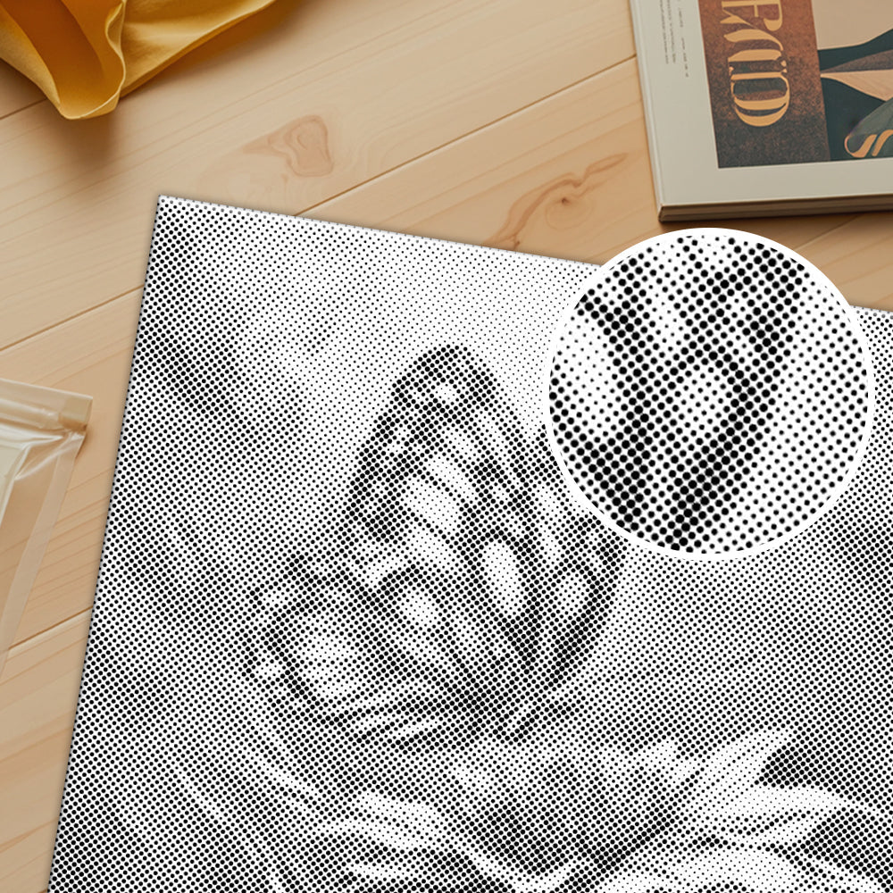 Lebhafter Schmetterling – Punktmalerei