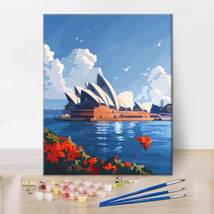 Sydney – Malen nach Zahlen