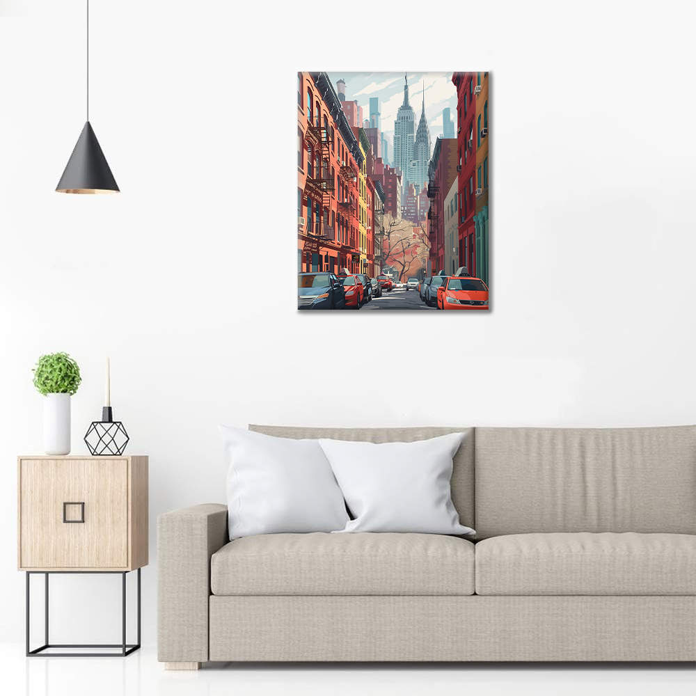 New York – Malen nach Zahlen