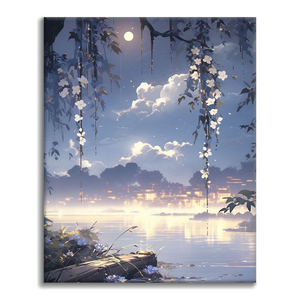 Moonlight Family - Schilderen op nummer