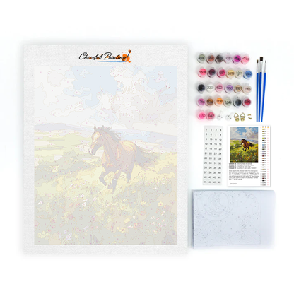 Pferd – Malen nach Zahlen