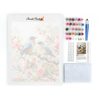 Pájaros cantores – Pintar por números