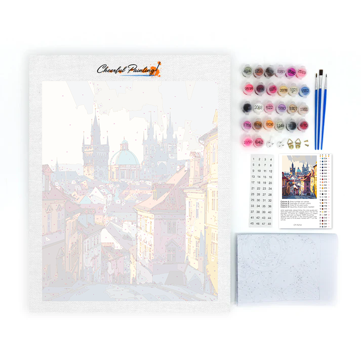 Prag – Malen nach Zahlen